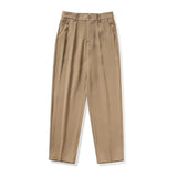 AIDASE  -  Summer Suit Pants Men Slim Fit Fashion Social Mens Dress Pants Korean Loose Straight Casual Pants Mens Office Formal Trousers aidase-shop