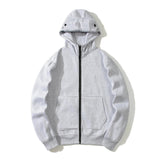 AIDASE  -  New Men's Solid Color Glasses Hoodie Outdoor American Street Round Neck Spring and Autumn Sports Hoodie aidase-shop