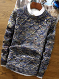 AIDASE  -  Youth Korean Sle Long Sve round Ne Pullover Sweater Casual Slim Fit Knitted irt for Men Spring Autumn Faionable aidase-shop
