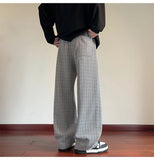 AIDASE  -  American Retro Casual Pants Men Summer Thin Breathable Cool Trendy Loose Straight Leg Floor-Length Long Pants Men aidase-shop