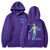 Skeleton Thermal Imaging Graphic Print Hoodie Men's Hip Hop Streetwear Men Women Fleece Cotton Hoodies Unisex Fashion Sweatshirt aidase-shop