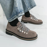 AIDASE  -  Classic Retro Style Cow Suede Men's Casual Shoes High-quality Handmade Business Leather Shoes Brand Comfort Low Top Oxford Shoes aidase-shop