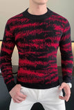 Aidase Autumn Winter Velvet Knitted Sweater Men Long Sleeve Casual Business Sweaters Comfortable Warm Versatile Social Pullover Tops aidase-shop
