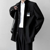 Aidase Mens Japanese College Student Uniform Jacket 2024 New Spring College Style Trend School Uniform Stand Collar Suit Jacket Unisex aidase-shop