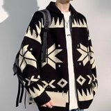 Aidase Brand Men Knitted Cardigan Autumn  Winter Fashion Cardigan Sweater Zipper Thick Long Sleeved Trendy Casual Knitwear Coat aidase-shop