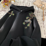 Aidase Retro Men Hoodies Letter Embroidered Oversized Hoodie Fashion Loose Pullover Hip Hop Hooded Sweatshirt Man Women Clothing aidase-shop