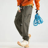 AIDASE  -  Outdoor Casual Pants Men's Spring Autumn Loose Couple Style Workwear Trousers Comfortable Breathable Men's Loose Fit aidase-shop