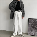 AIDASE  -  Baggy Jeans Men Oversized Casual Wide Leg Jeans Men Streetwear Korean Loose Straight White Jeans Mens Denim Trousers S-3XL aidase-shop