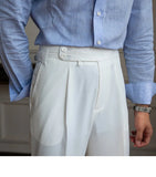Aidase High Quality Trousers Pant For Man Office Trouser Men Business Casual Pant British Social Club Outfits Pantalones Hombre aidase-shop