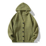 Aidase 2024 Autumn Mens Sweater Cardigan Knitted Long Sleeve Male Casual Fashion Knitwear Clothing aidase-shop