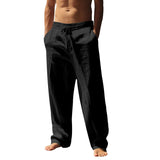 AIDASE  -  Europe and America Autumn Men's Hip Hop Breathable Cotton and Linen Loose Casual Sports Pants aidase-shop