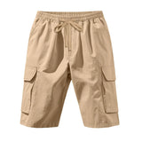 AIDASE  -  Cross-border American outdoor loose tactics men's multi-pocket tooling casual sports beach shorts aidase-shop