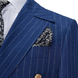 AIDASE  -  Fashion Men's Suit Wedding Suits Comfort Stripe 2-Pieces Party Tailor-Made Groom Groomsman Formal Occasions Size Customized aidase-shop