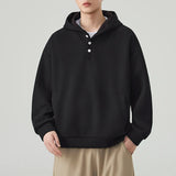 AIDASE  -  Autumn Heavyweight Hoodie Men Casual Trend Sports Hooded Sweatshirt Male Fashion Breathable Pull On Streetwear Hooded Hoodie Man aidase-shop