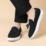 AIDASE  -  Men Business Vulcanized Shoes American-style Casual Comfortable Breathable Fashionable Sneakers Driving Travel Shoes Men aidase-shop