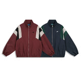 55.69Aidase College Style Varsity Jacket Men Spring Letter Embroidery Bomber Jacket Casual Street Loose Patchwork Zipper Coat Women Couple aidase-shop