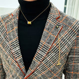 Aidase Men Wool blend Blazer  Plaid Suit Jacket Men Blazer Masculino Vintage Terno Masculino Blazers Men Terno Masculino Blaser Homens aidase-shop