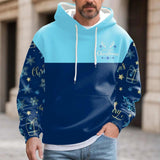 AIDASE  -  Fashion Christmas Print Hoodies Pullover For Men Long Sleeve Casual Warm Sweatshirts Large Sized Work Sport Wears Outdoor aidase-shop