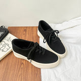 AIDASE  -  Casual Thick Bottomed Men's Shoes British Style Faux Suede round Toe Rubber Outsole High Street Design Sensation X506 aidase-shop