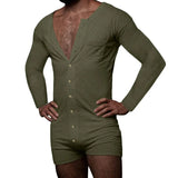 AIDASE  -  Solid Color Tight Jumpsuit Sexy Homewear aidase-shop