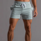 AIDASE  -  Men's Tight Short Shorts Zipper Stretch Slim Men's Shorts Sports Casual Jeans Summer Shorts Gym and Fitness Training Trousers aidase-shop