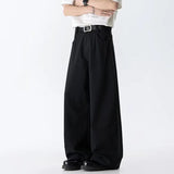 AIDASE  -  American Style Mem's Pants High Street Curved Knife Trousers Summer Fashion Casual Loose Handsome Menswear Tide aidase-shop