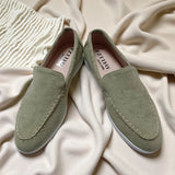 AIDASE  -  Classic Suede Leather Loafers Men Casual Shoes Luxury Brand Mens Breathable Slip on Driving Shoes Moccasins aidase-shop