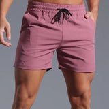AIDASE  -  Men Casual Shorts Quick Drying Sports Gym Workout Sweatpants Pocket Pocket Breathable Shorts Pants Outfits Streatwear Pantalones aidase-shop