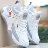 AIDASE  -  Men's Spring Summer New High Top Running Basketball Shoes Waterproof Leather Surface Breathable Sports Shoes Rubber Sole