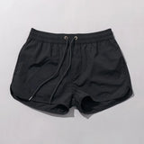 Aidase Sports Shorts Summer Mens Gym Training Shorts Outdoors Swim Beach Trunks Quick-Drying Solid Trendy Lightweight Shorts New aidase-shop
