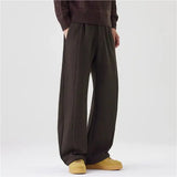 AIDASE  -  Men's Wide Leg Trousers High Waist Relaxed Fit Casual Pants aidase-shop