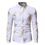 AIDASE  -  New Casual and Stylish Long-Sleeve Shirt Jacket Men's Long-Sleeve Shirt Trendy Printed Top aidase-shop