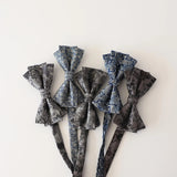 AIDASE  -  12*6CM Luxury Paisley Bow Ties For Men Adult Gray Brown Floral Soft Bowties Wedding Party Groom Formal Butterfly Shirt Accessory aidase-shop