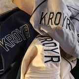 AIDASE  -  Spring Autumn Retro Baseball Uniform Coat Men Women's Harajuku BF Preppy Couple Jacket American Loose Streetwear aidase-shop