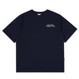 Aidase Flower Embroidered Short Sleeve Cotton T-shirt High Quality Round Neck Pocket Solid T-shirt Men Japanese Streetwear Tee Top aidase-shop