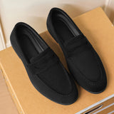 AIDASE  -  New Classics Men's Suede Slip On Loafers Preppy Lightweight Breathable Flats Non Slip Daily Fashion Casual Outdoor Sneakers aidase-shop