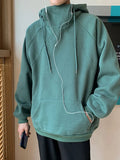 29.93Aidase Autumn Turtleneck Fleece Hoodies Men New High Street Oversize Pullover Hoodie Unisex Y2K Vintage Hooded Sweatshirts Clothes aidase-shop