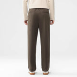 AIDASE  -  Korean Style Winter Fashion Men Loose Fit Simple Basic Casual Daily Solid Color Straight Drawstring Pants Male Trousers Clothes aidase-shop
