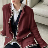 AIDASE  -  Men Jackets Patchwork O-neck Long Sleeve Streetwear Casual Male Cardigan Coats Streetwear Autumn Fashion Jackets S-5XL aidase-shop