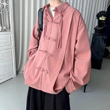 AIDASE  -  New Chinese Style Men's Long Sleeve Shirt with Button Design Spring Autumn High-End Feel Hanfu Dao Pao Traditional Chinese Fashi aidase-shop