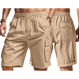 AIDASE  -  Cross-border American outdoor loose tactics men's multi-pocket tooling casual sports beach shorts