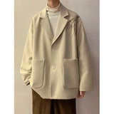 Aidase Casual Blazers Men Orchid Embroidery Solid Color Single Breasted Suit Jackets Japan Style Notched Collar Popular Interview Suits
