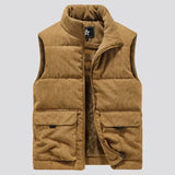Aidase Winter Male Fleece Warm Vest Coats Men Stand Collar Army Thicken Waistcoats Clothing Men Jacket Sleeveless Vest aidase-shop