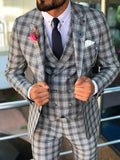 AIDASE  -  New Men Suit Hot Wedding Men's Suit Business Suit Stripe 3-Pieces Tailor-Made Groom Groomsman Formal Occasions Size Customized aidase-shop