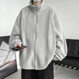 =Aidase Y2k Harajuku Korean Outwear Fleece Jackets Coats Windbreaker New In Jackets Japanese Streetwear Zipper Up Bomber Jacket aidase-shop