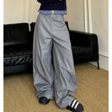 AIDASE  -  Men Women American Streetwear Fashion Loose Casual Vibe Hip Hop Cleanfit Wide Leg Suit Pant Boyfriend Harem Pants Trousers aidase-shop