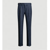 Aidase 2024 Men's Autumn Winter New High Waist Woolen Trousers Male Tweed Business Casual Pants Men Long Formal Straight Pants aidase-shop