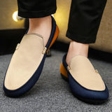 AIDASE  -  New Spring Summer Men's Casual Shoes Plus Size Moccasins Trendy Slip-On Lazy Shoes Lightweight Driving Footwear aidase-shop