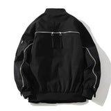 AIDASE  -  Spring Autumn Men's Jacket American Style Baseball Outwear Zippers Casual Jackets Male Chic Streetwear Coat Couple Clothing aidase-shop