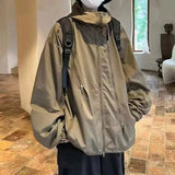 AIDASE  -  American Functional Style Jacket Casual Men's Three-Piece Set Stylish Handsome Spring Autumn Wear Comfortable Loose Fit aidase-shop